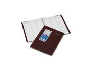 DayMinder G520 14 Recycled Weekly Appointment Book Burgundy 8 x 11