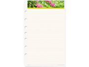 Day Timer 13488 Garden Path Notepads w Four Designs 5 1 2 x 8 1 2