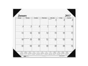 House of Doolittle 0124 Workstation Size One Color Monthly Desk Pad Calendar 18 1 2 x 13