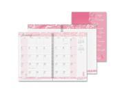 House of Doolittle 5226 Breast Cancer Awareness Monthly Planner Journal 7 x 10 Pink