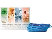 Alliance 42179 Antimicrobial Cyan Blue Rubber Bands Size 117B 7 x 1 8 1 4lb Box