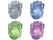 Advantus 75338 Fabric Panel Wall Clips Standard Size Assorted Metallic Colors 20 Pack