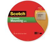 Scotch 110 MR Foam Mounting Tape 3 4 1368 Long