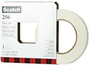 Scotch 256 1 2 256 Printable Flatback Paper Tape 1 2 x 60 yards 3 Core