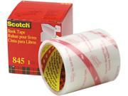 Scotch 845 4 Book Repair Tape 4 x 15 yards 3 Core
