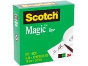 Scotch 810 34 1296 Magic Office Tape 3 4 x 1296 1 Core Clear