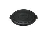 Rubbermaid Commercial Vented Round Brute Lid 24 1 2 x 1 1 2 Black