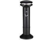 Rubbermaid Commercial 9W34BLA Infinity Ultra High Capacity 6.7 Gallon Smoking Urn Weighted Base Black