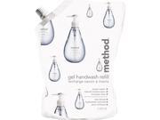 Method 00652 Gel Hand Wash Refill 34 oz. Sweet Water Scent Plastic Pouch