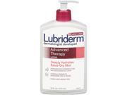 Lubriderm 48234 Advanced Therapy Moisturizing Hand Body Lotion 16 oz. Pump Bottle