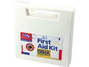 First Aid Only 225 AN First Aid Kit for 50 People 195 Pieces OSHA ANSI Compliant Plastic Case