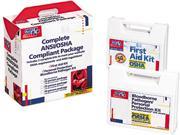 First Aid Only 228 CP First Aid Kit for 50 People 229 Pieces ANSI OSHA Compliant Plastic Case