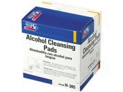 First Aid Only H 305 Alcohol Cleansing Pads Dispenser Box 100 Box