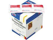First Aid Only H 307 Antiseptic Cleansing Wipes 50 Box