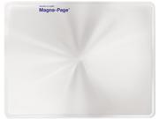 Bausch Lomb 819007 2X Magna Page Full Page Magnifier w Molded Fresnel Lens 8 1 4 x 10 3 4