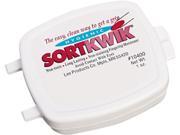 LEE 10400 Sortkwik Fingertip Moisteners 1 oz Pink