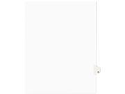 Avery 01045 Avery Style Legal Side Tab Divider Title 45 Letter White 25 Pack