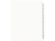 Avery 01335 Avery Style Legal Side Tab Divider Title 126 150 Letter White 1 Set