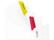Avery 11418 Index Maker Divider w Multicolor Tabs 5 Tab Letter 5 Sets Pack