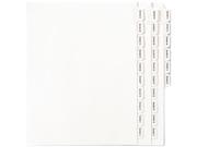 Avery 82105 Allstate Style Legal Index Dividers 25 Tab Exhibit A Z Letter White 26 Pack