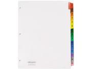 Wilson Jones 91503 Multi Dex Index Assorted Color 15 Tab Labeled 1 15 Letter 15 Set