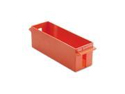 MMF Industries 212072516 Porta Count System Extra Capacity Rolled Coin Plastic Storage Tray Orange