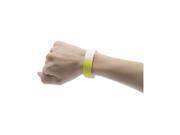 Advantus 75512 Crowd Management Wristbands Sequentially Numbered Yellow 500 Pack