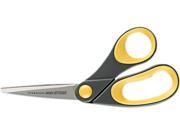 Westcott 14850 Non Stick Titanium Bonded Scissors 8 Length Bent Handle