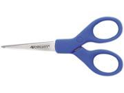 Westcott 44216 Preferred Line Steel Scissors 5 Length 1 7 8 Cut