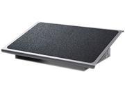 3M FR530CB Adjustable Steel Footrest Nonslip Surface 22w x14d Charcoal Black