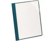 Oxford ESS57872 Recycled Clear Front Report Covers Letter Size Blue 25 Box