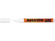 Molotow 127102 ONE4ALL Urban Fine Art Paint Markers 1 mm Signal White 1 Each