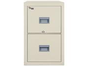 FireKing 2P1831CPA Patriot Insulated 2 Drawer Fire File 17 3 4w x 31 5 8d x 27 3 4h Parchment