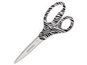 Fiskars 1535821002 Designer Zebra Scissors with Recycled Handles