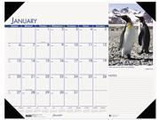 House Of Doolittle HOD1726 Beautiful Wildlife Photographic Monthly Desk Pad Calendar 18 1 2 x 13 2013