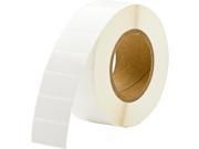 Primera 74801 TuffCoat High Gloss Label 2 Width x 1 Length Rectangle 2300 Roll 3 Core Paper Inkjet White 1 Roll