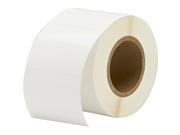 Primera 74806 TuffCoat High Gloss Label 4 Width x 3 Length Rectangle 850 Roll 3 Core Paper Inkjet White 1Roll