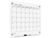 Quartet GC2418F Infinity Magnetic Glass Calendar Boards 3 x 2