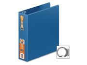 Wilson Jones 364447462 364447462 Heavy Duty Round Ring View Binder with Extra Durable Hinge 2 Capacity PC Blue