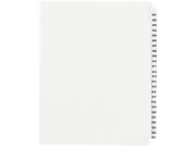 Avery 82315 Side Tab Collated Legal Index Dividers