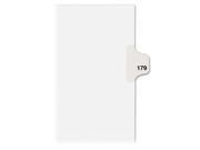 Avery 82395 Individual Side Tab Legal Exhibit Dividers