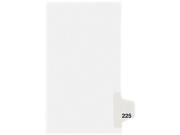 Avery 82441 Individual Side Tab Legal Exhibit Dividers
