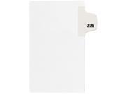 Avery 82442 Individual Side Tab Legal Exhibit Dividers