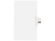 Avery 82475 Individual Legal Dividers Letter Size 259