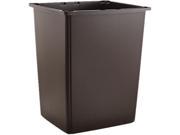Rubbermaid Commercial RCP 256B BRO Glutton Container Rectangular 56gal Brown