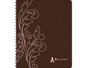 AT A GLANCE 794905 Sorbet Weekly Monthly Appointment Book 8 1 4 x 10 7 8 Brown Pink 2016