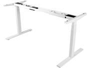 Tripp Lite WWBASE WH Standing Desk Base for Sit Stand Desk Electric Adjustable Height White