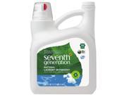 Seventh Generation 22803 Free And Clear Natural 2X Concentrate Laundry Liquid Unscented 150 oz. Bottle