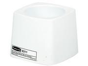 Rubbermaid Commercial 631100WE Holder for Toilet Bowl Brush White Plastic