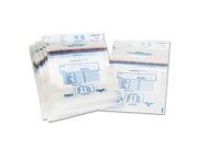 PM Company 58013 Clear Disposable Plastic Coin Tote 50 lb Capacity 6.5 mil 13 x 22 100 Box